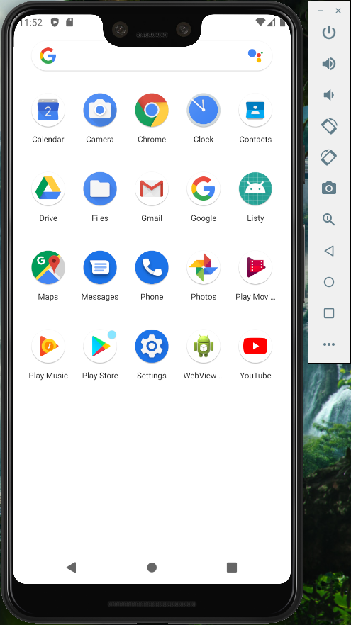Screenshot: Google Pixel 3 XL with Play Store