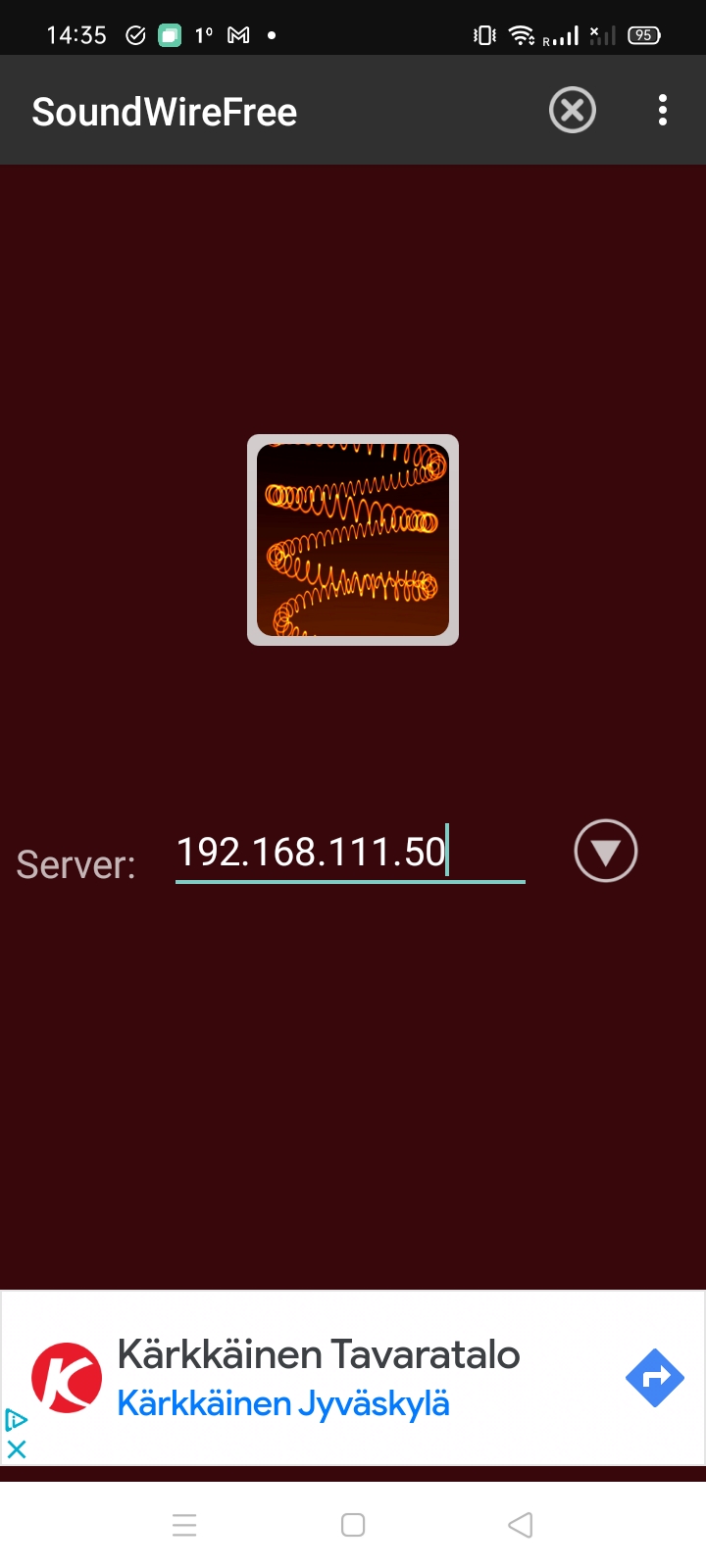 SoundWire Client on Android